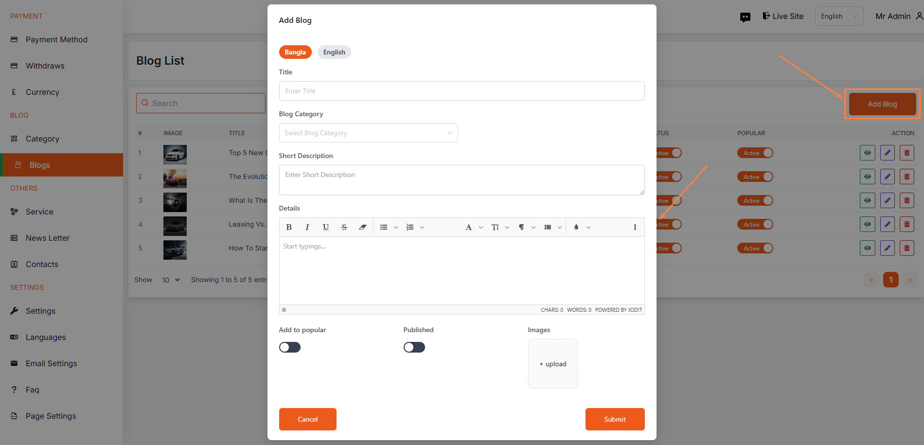 add blog